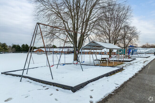 Students will have a large play area for recess at Chestertown Christian Academy.