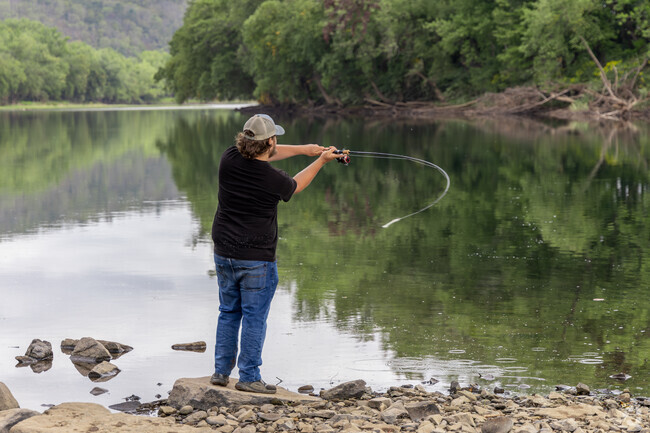 Jersey Shore fans of fishing love casting off at the west branch of the Susquehanna river.