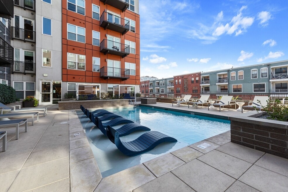 Pool and city views available