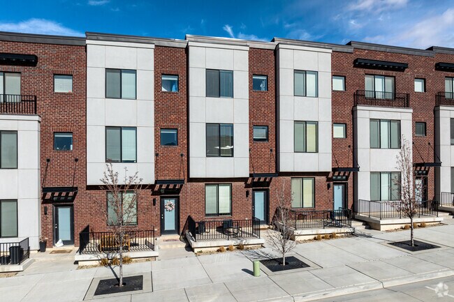 North Salt Lake has new, modern townhomes.