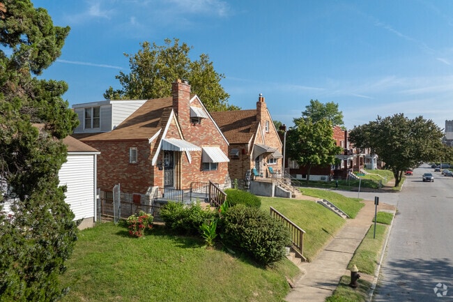 Tudor style homes can be found in Penrose.