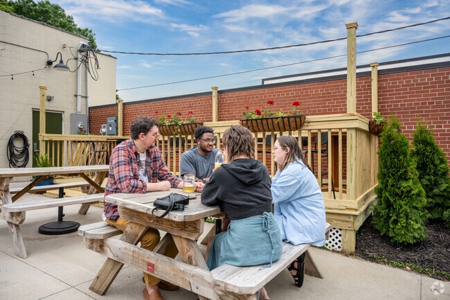 You can kick back with friends after work at Lesser Known Beer Co. in South Marshall.
