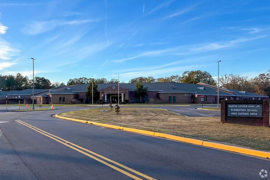 Martin Luther King Elementary School is located on Gateway Driver in Montgomery, Alabama.