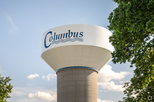 Columbus has many mid-sized factories that attract blue-collar workers to the area.