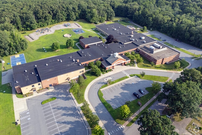 Elmer Thienes-Mary Hall Elementary School is situated on a serene campus in rural Marlborough.