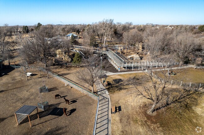 Lee Richardson Zoo is a popular attraction in Garden City.