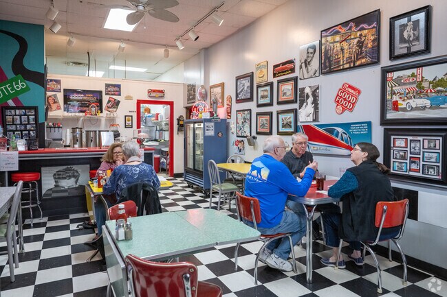 Step into the past in this 50s themed diner in Loganville.