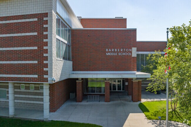 Students are receive their education at Barberton Middle School.