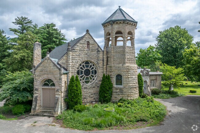 Greenwood Cemetery Chapel is a historic landmark in Rockford near the Edgewater neighborhood.