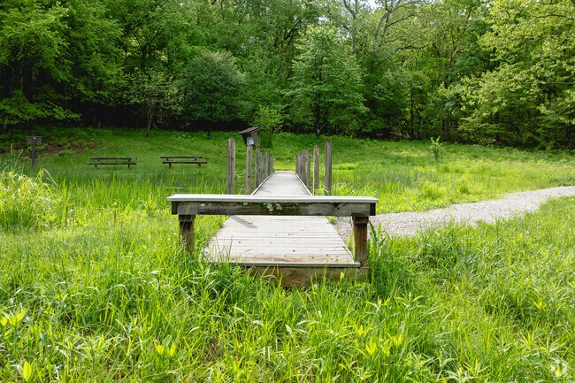 Washington Works Nature Trails gives Lubeck hikers a place to get in their steps.