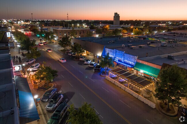 For a night out or restaurants and boutiques with a local flair, visit South Broadway in Edmond.