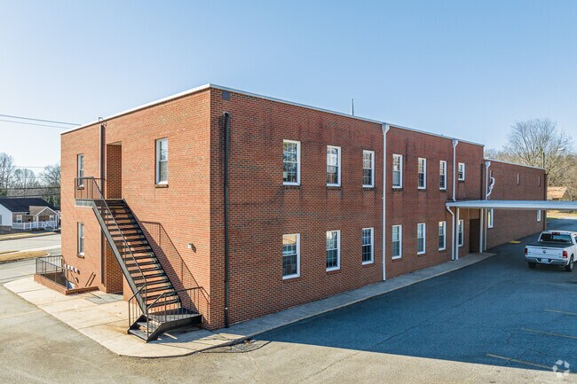 Rise Academy is located in a two-story addition to Rosemont Baptist Church.