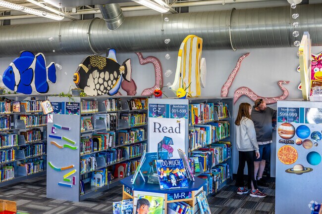 Des Moines' East Side Library has thousands of books and family programs for all ages.