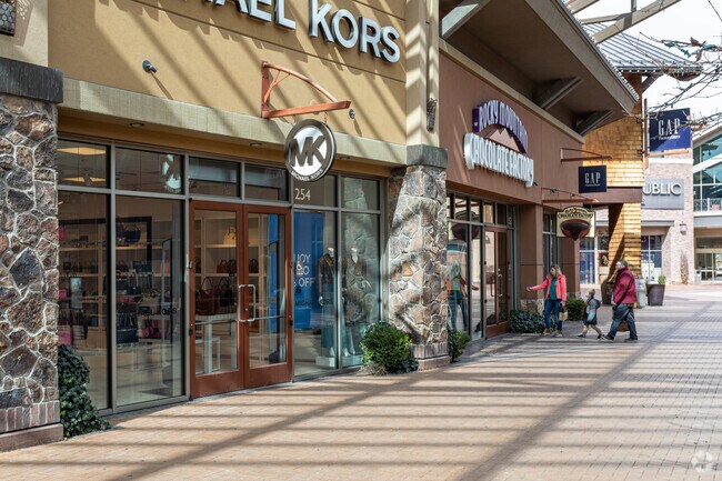 The Outlets at Traverse Mountain are near the South Jordan neighborhood.