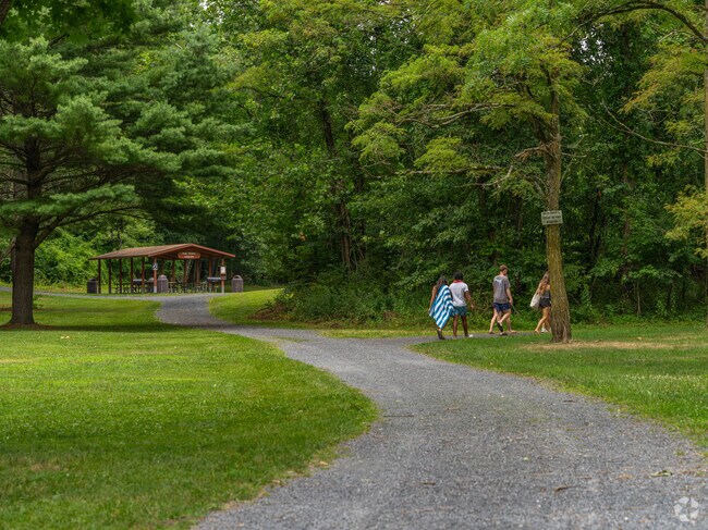 Residents can walk and enjoy the lands of Brodhead Creek Park.