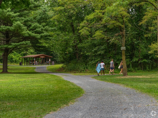 Residents can walk and enjoy the lands of Brodhead Creek Park.