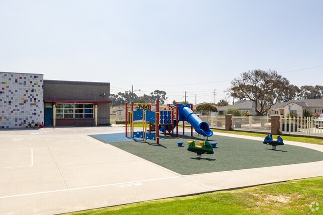 Juan De Anza Elementary School in Hawthorne, CA offers multiple play areas for their students.