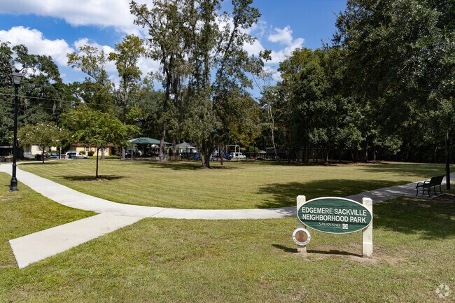 Welcome to the Edgemere/Sackville Neighborhood Park.