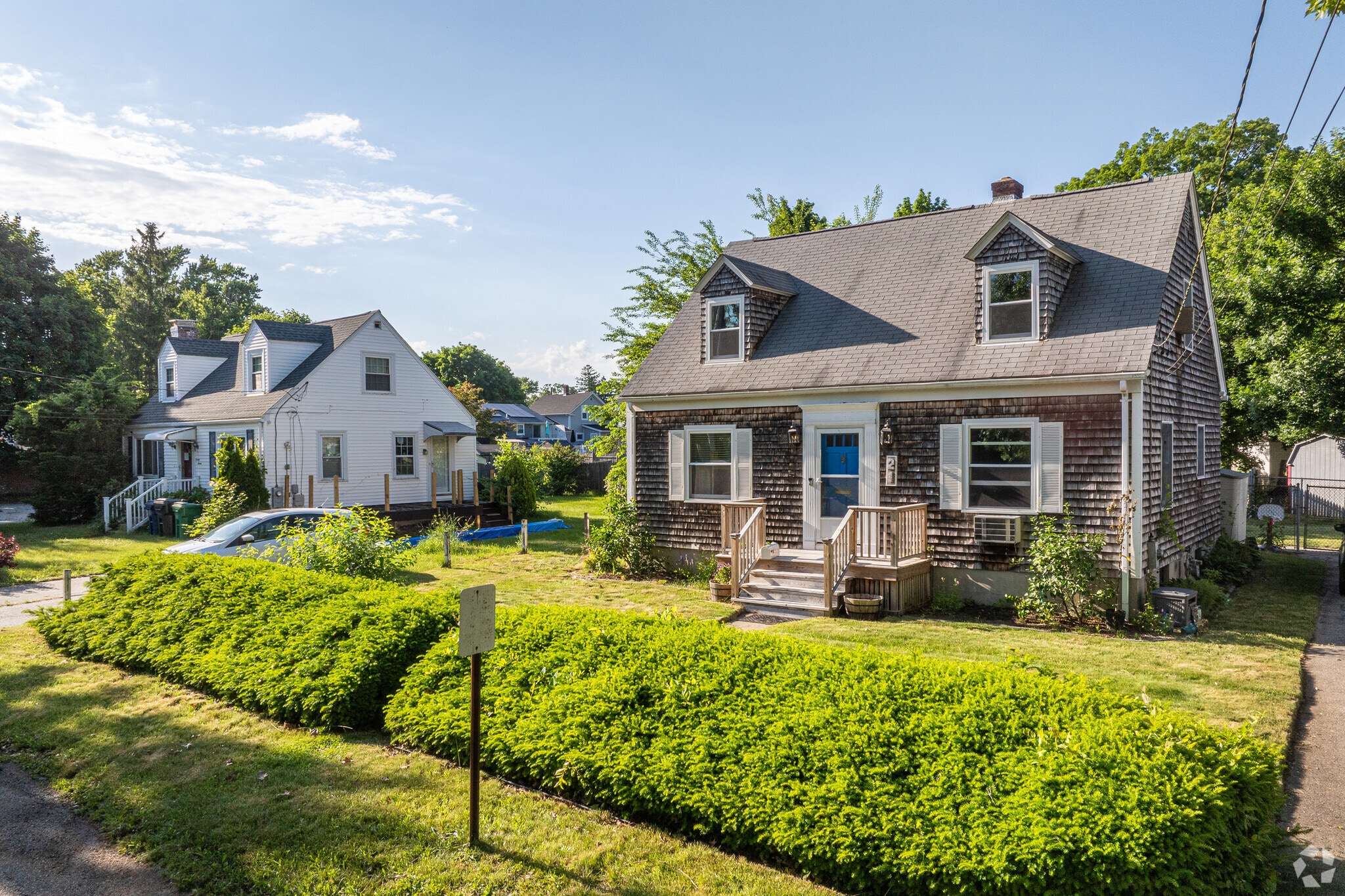 Cape Cods of all shapes and budgets line the streets throughout Norwood.