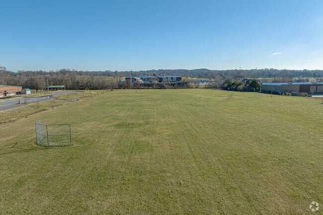 Joseph E. Shafer Middle School has large fields for team sports.