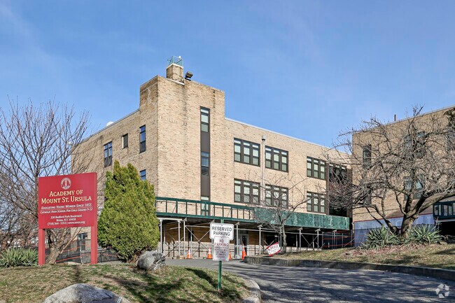 The Academy of Mount St. Ursula is a Catholic girls' college preparatory school.