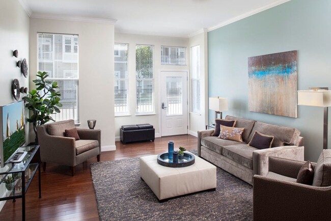 Sleek Hardwood Flooring in Our Phase II Apartments