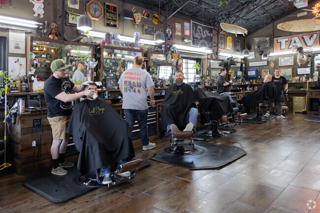 Lost Boys Barbershop not only provides fresh haircuts to Hollister residents, but also provides coffee and beer among other refreshments.