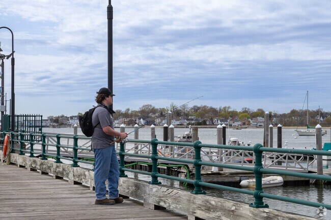 Downtown Winthrop is a great area to go fishing or boating nearly any time of the year.