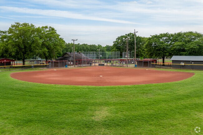 Enjoy a game of baseball at Beebe City Park.