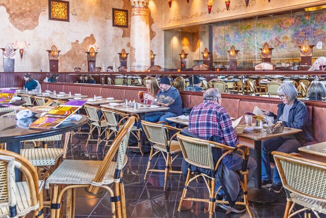 Cheesecake Factory is a popular spot for dinner in Nicolet.