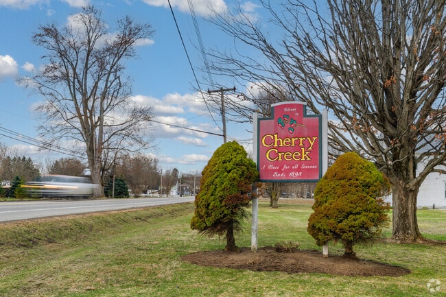 Residents and visitors are welcomed into Cherry Creek, a small town with rural charm.
