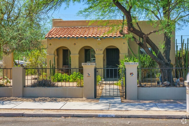 Traditional adobe home styles are available in Barrio San Antonio.