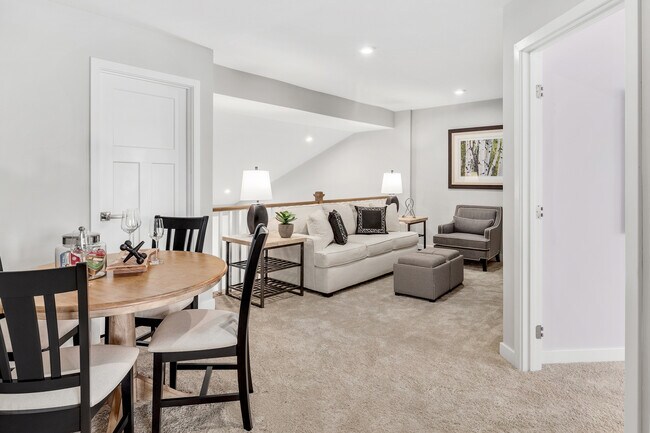 Enjoy the freedom of flexible living with a loft that adapts to your lifestyle. Whether you envision a cozy second living room or a welcoming guest retreat, the loft offers endless possibilities.