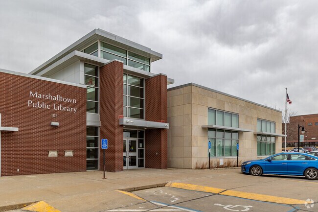 Marshalltown's public library has won awards for its excellent community outreach.