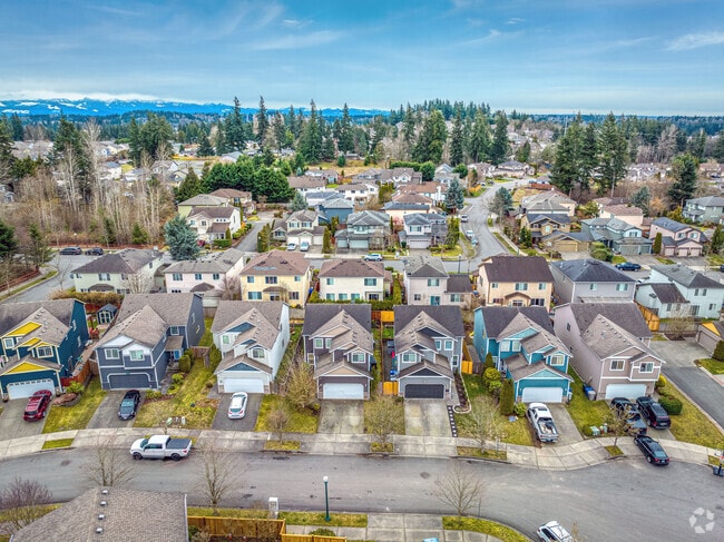 Covington has a range of different house styles in the neighborhood.