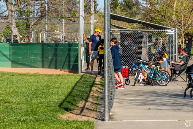Baseball practice is held at Regency Community Park.