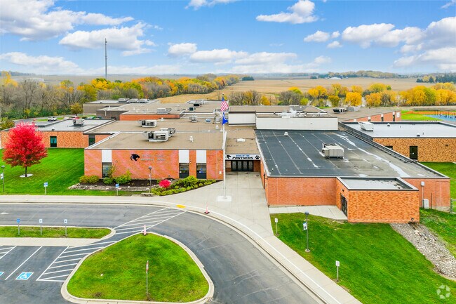 Saint Croix Central Elementary School is located in Roberts, WI.