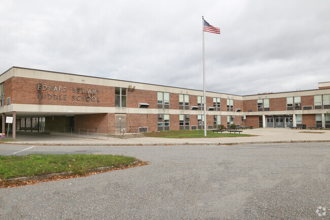 Bellamy Middle School is located in the Fairview community of Chicopee Massachusetts.
