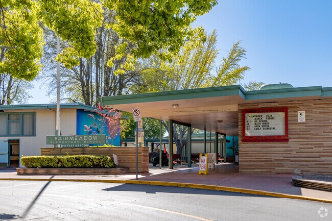 Fairmeadow Elementary anchors the neighborhood with strong academics and community pride.