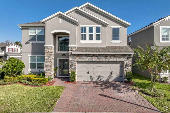 Beautiful, two story brick and stucco homes can be found around Sanford.