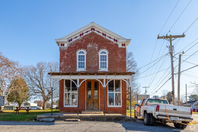 This historic building in Orlinda is being renovated to become a local shop.
