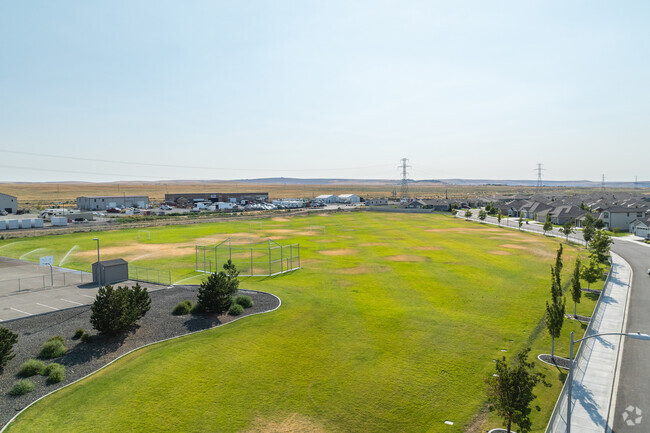 Sage Crest Elementary School is surrounded by residential zoning and serves Canyon Lakes.