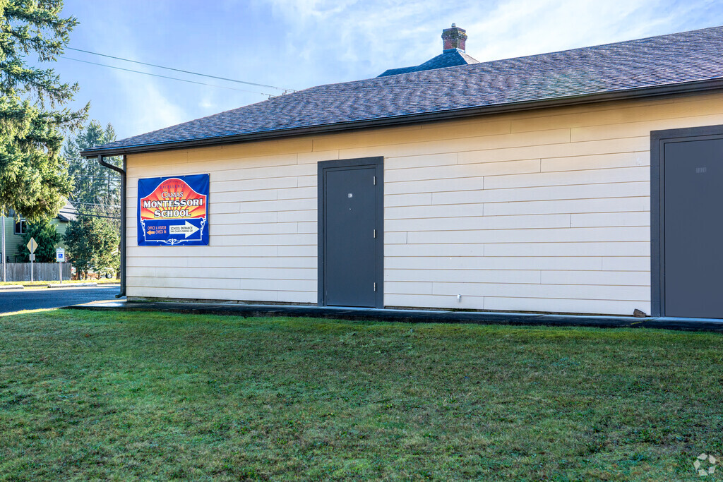 The side of Camas Montessori and School.