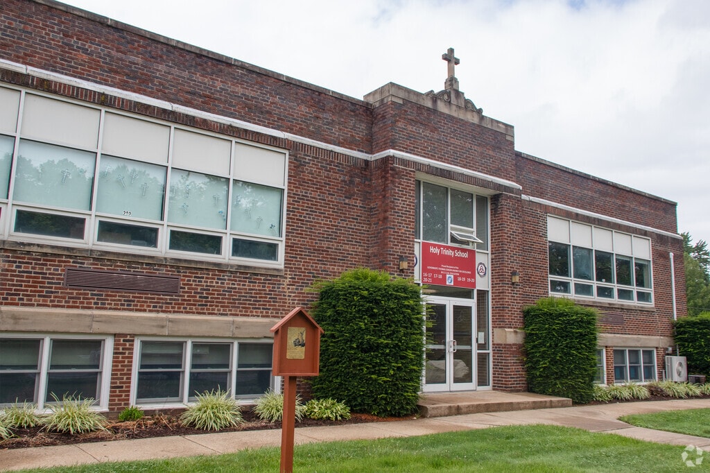 Holy Trinity School building in Avon.