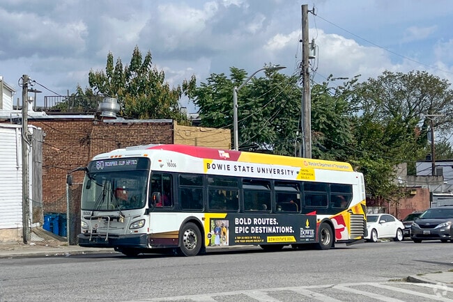 Baltimore’s bus network provides transit options for Panway-Braddish locals.