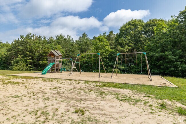 New Testament Christian School offers a large play structure for students.