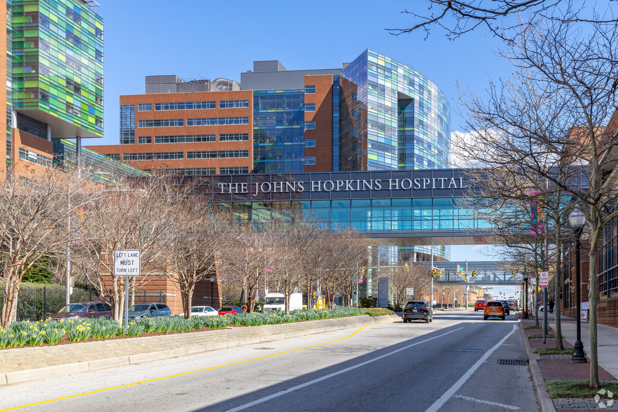 John Hopkins Hospital is a private, non-profit hospital, known for its medical specialties.