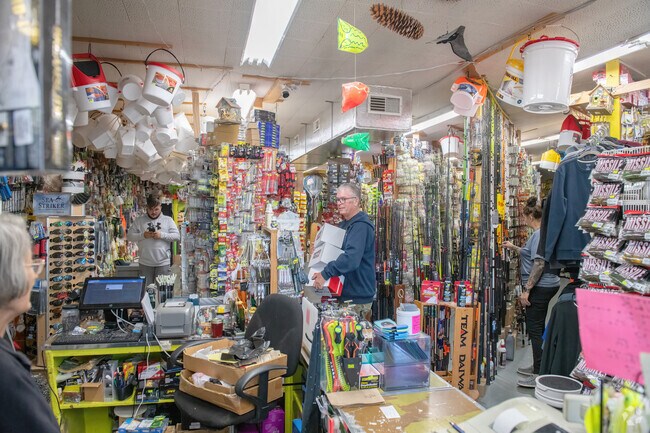 Mike's Tackle World has been a fixture of Grant Park for years serving the fishing community.
