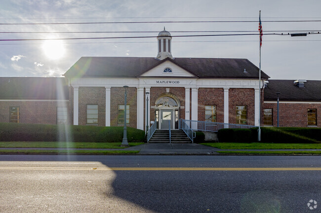 Maplewood Elementary School front entrance area.