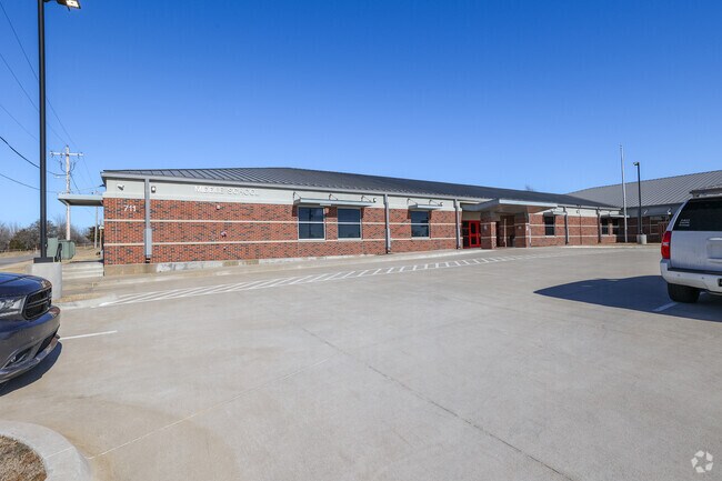 Rush Springs Middle School has an updated structure.